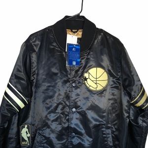 Starter Black Label Golden State Warriors Jacket